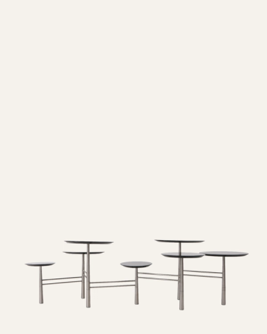 Black Pebble Low Table