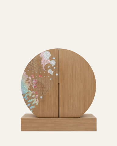 Land of the Rising Sun Bar Cabinet