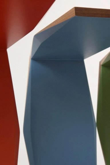 Blue Origami C Table