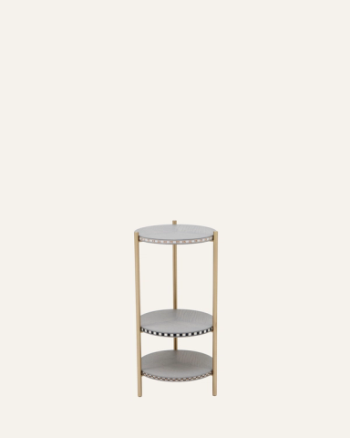 Grey Funquetry Contour Table