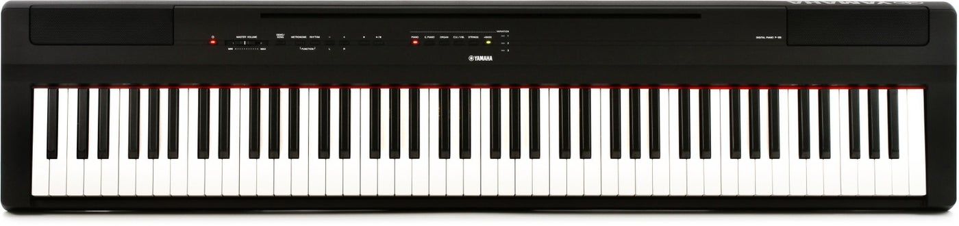 Piano numérique portable Yamaha P-125 noir