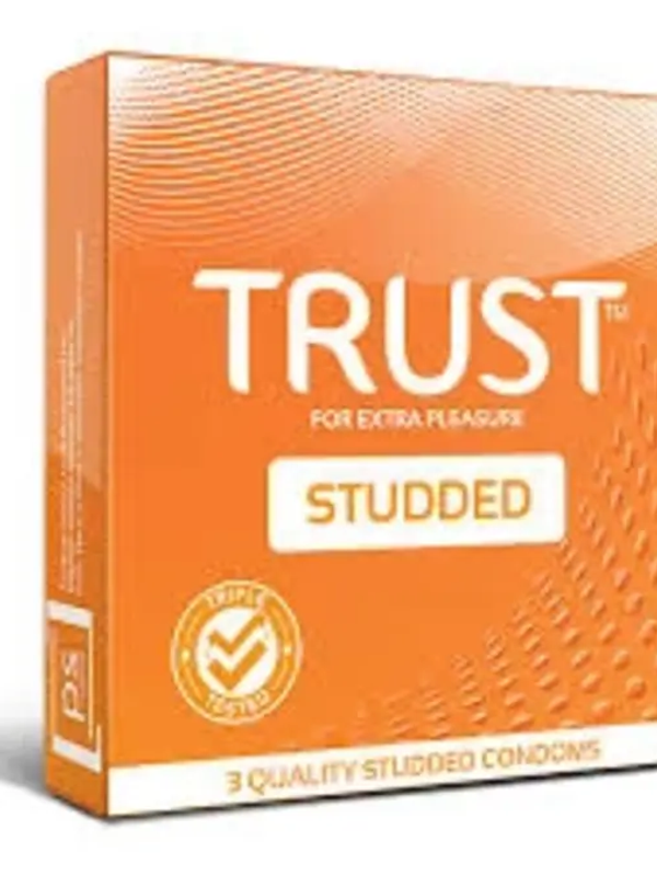 Trust Condom Studded 3Pk