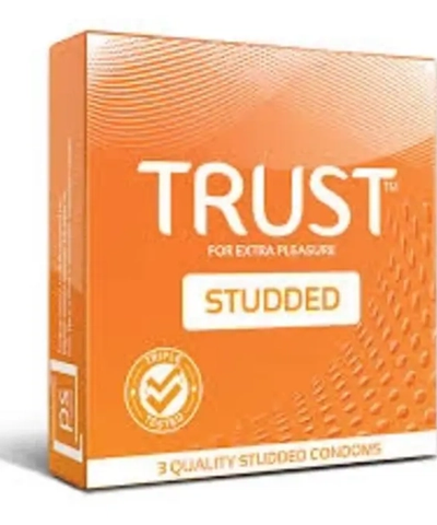 Trust Condom Studded 3Pk
