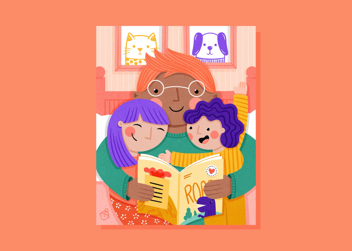Illustration «Histoire de famille» de Petit Strudel.