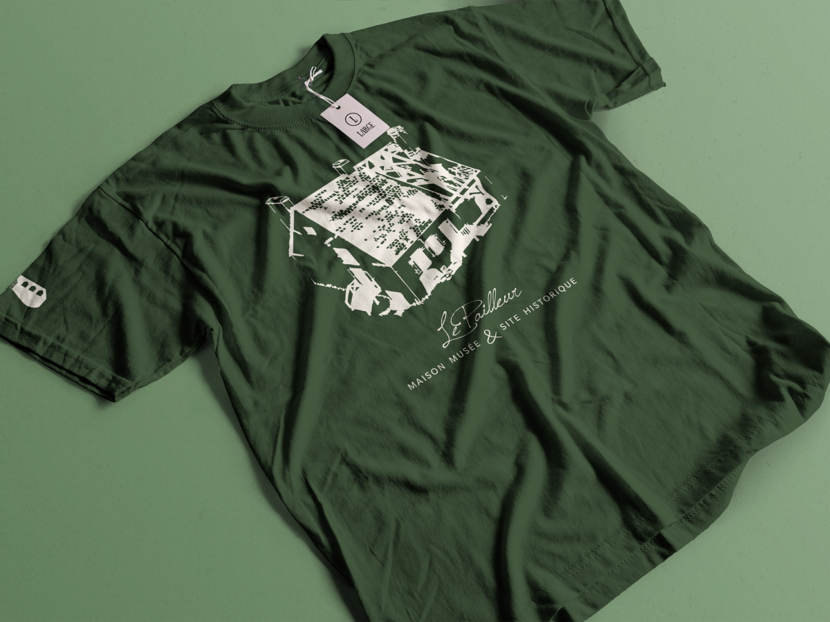 T-shirts promotionnels pour la Maison LePailleur à Châteauguay.