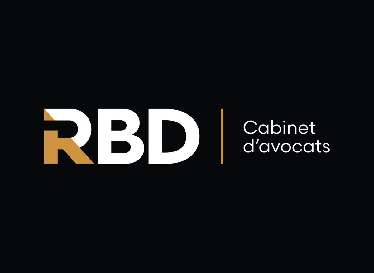 Logo et image de marque pour RBD Avocats. Par Petit Strudel.