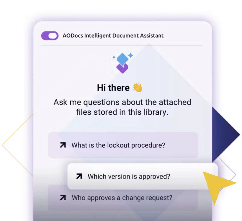 AODocs Intelligent Document Assistant