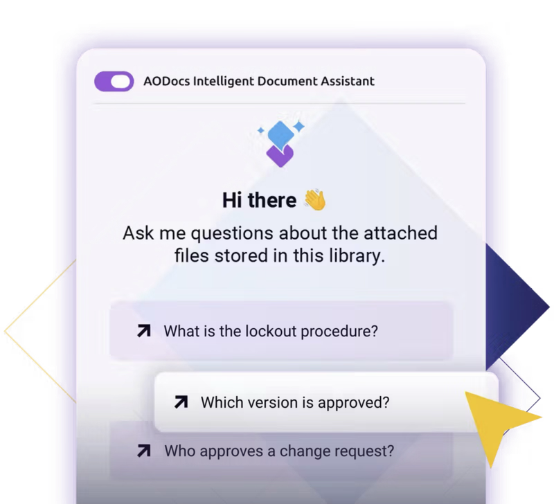 AODocs Intelligent Document Assistant