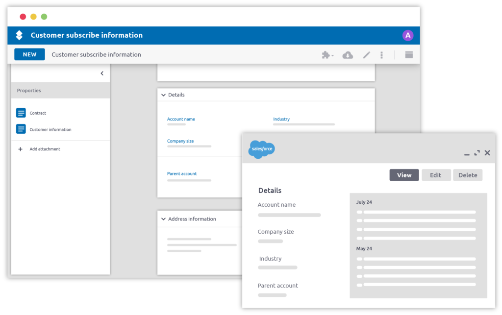 Leverage CRM integration