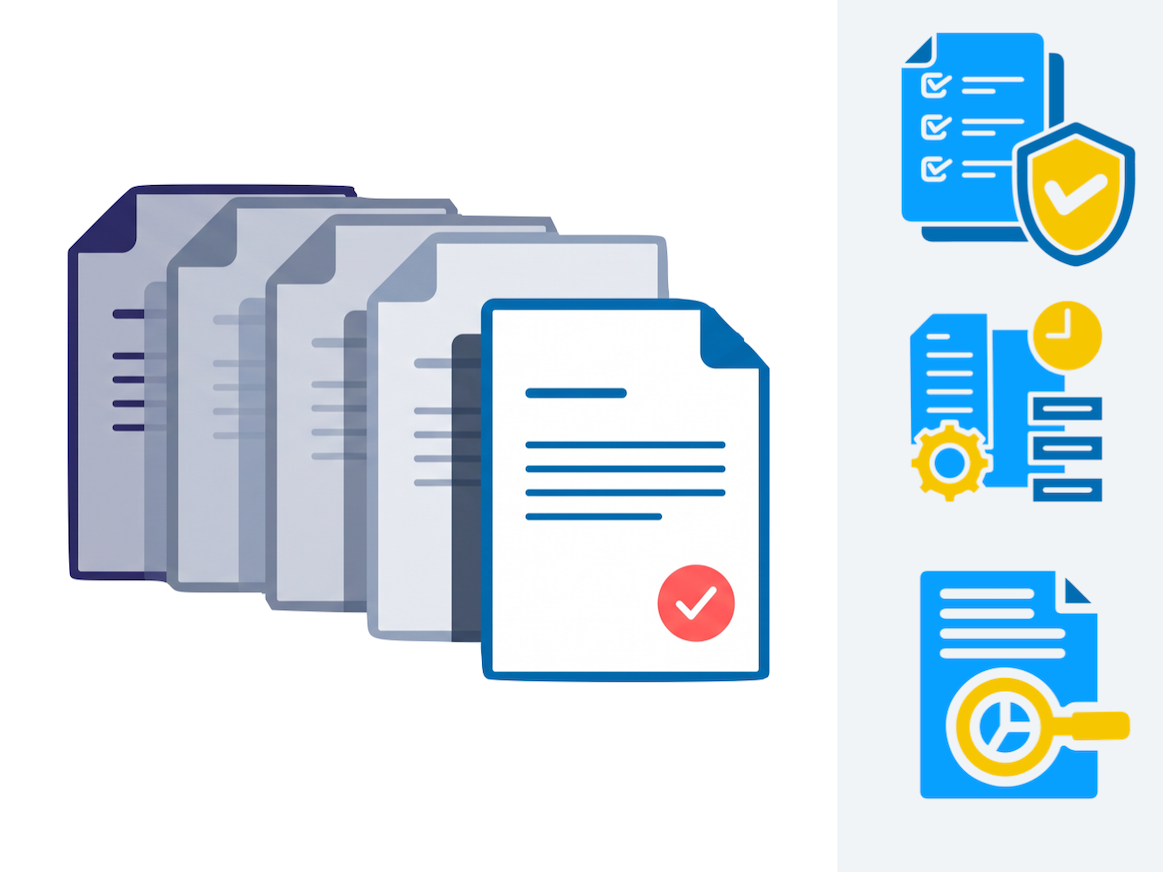 How do you keep procurement documents authoritative?