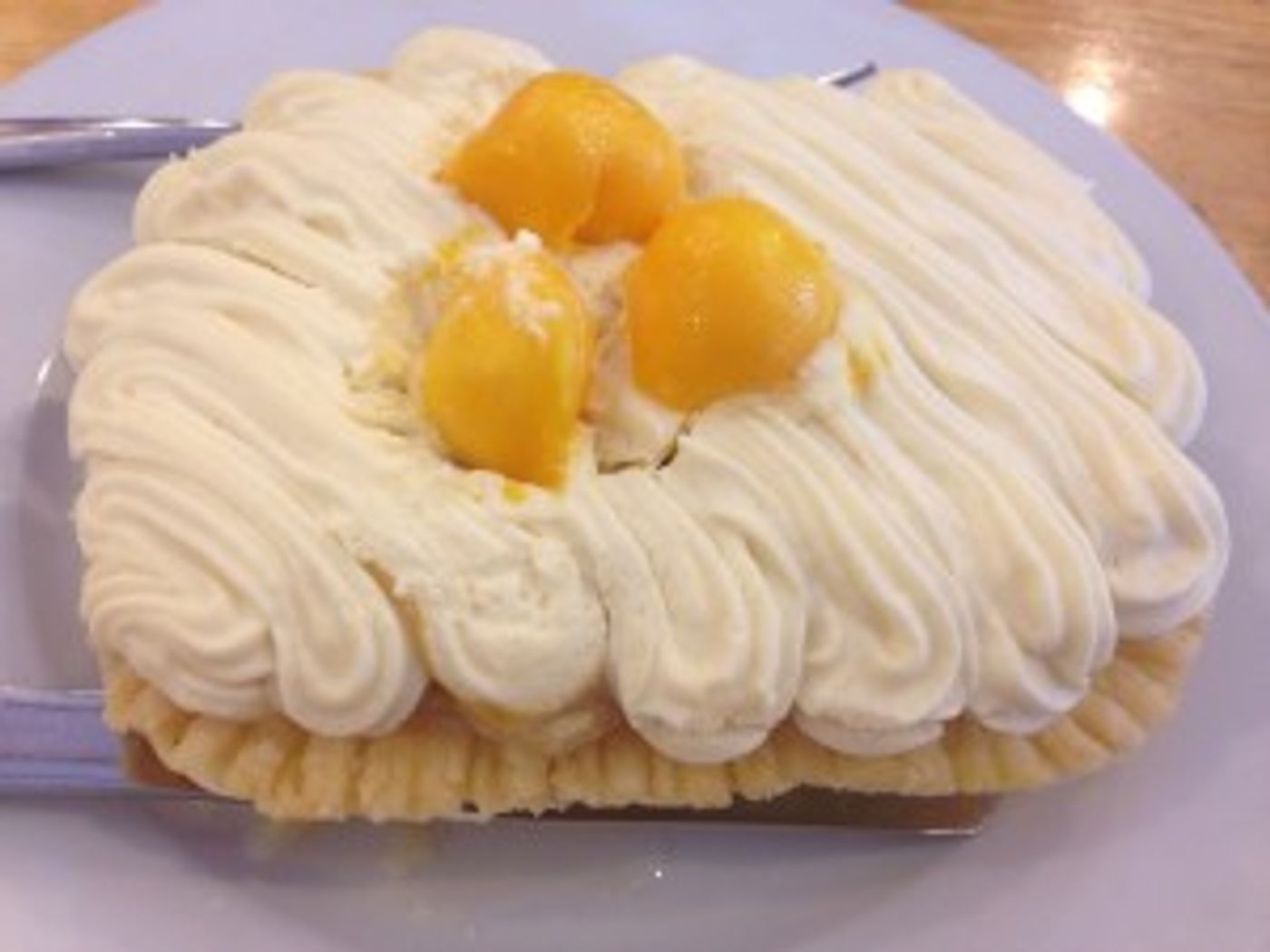 Sugar-free Mango Cream Pie