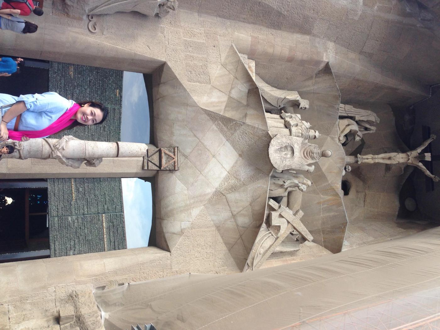 Back Part of Sagrada Familia