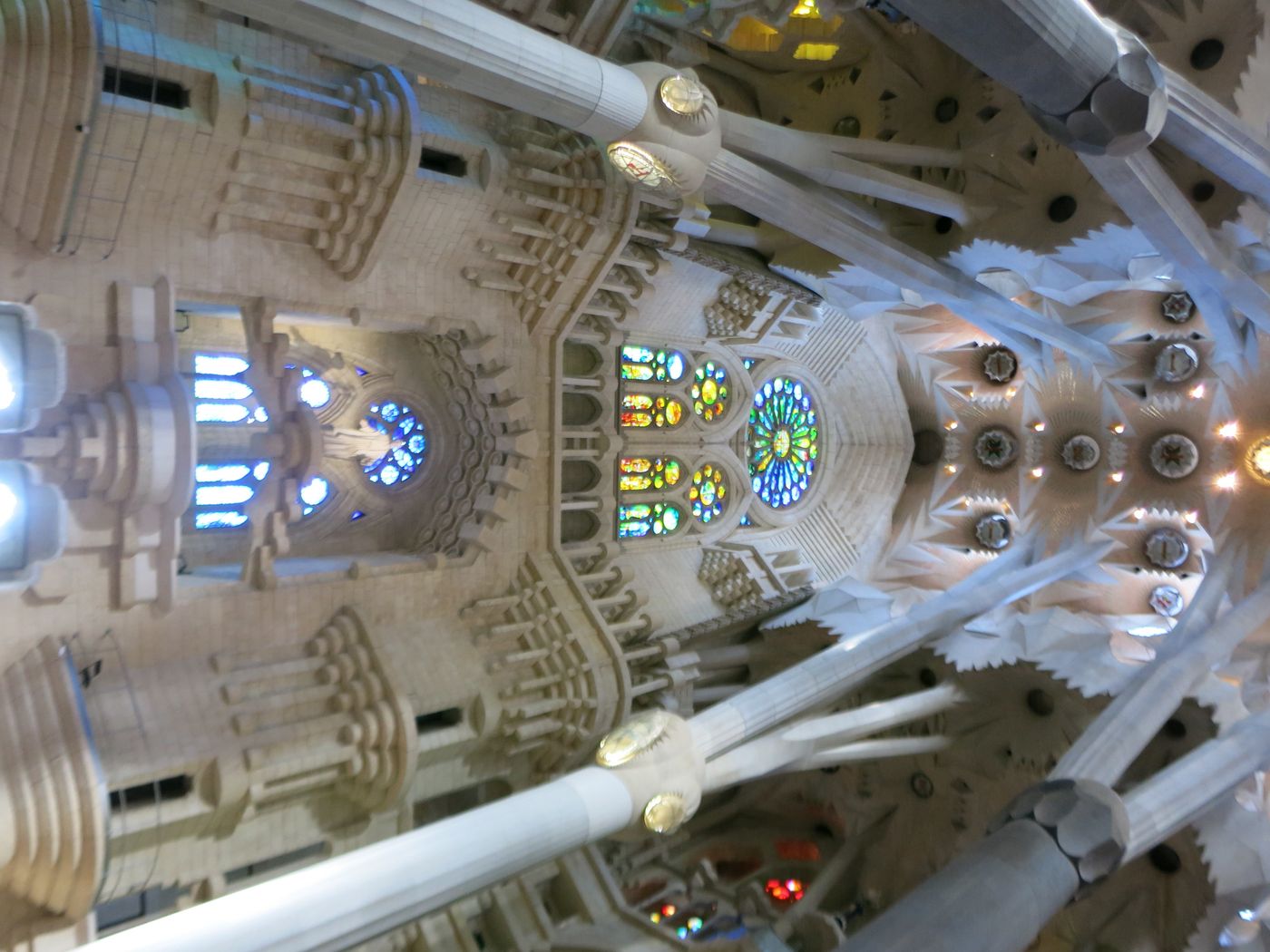 Inside Sagrada Familia