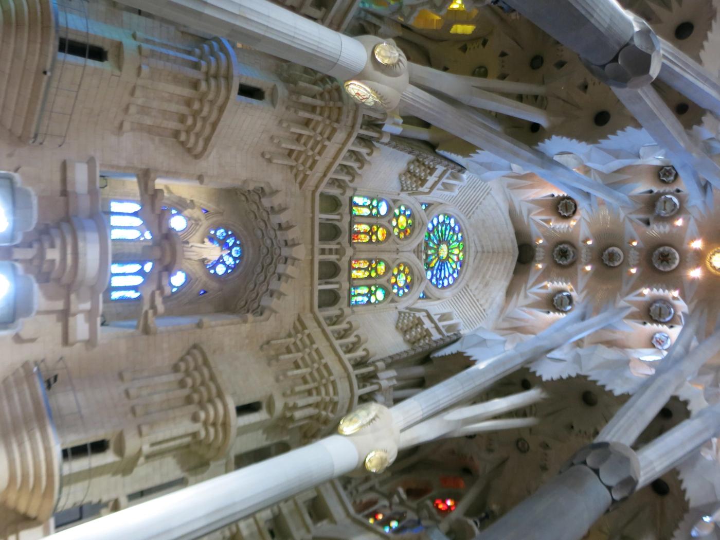Inside Sagrada Familia