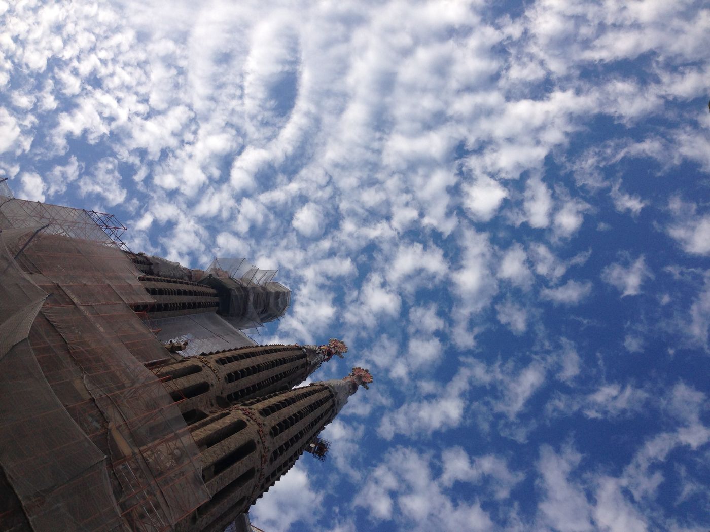 Love my shot of the sky and the church's tower