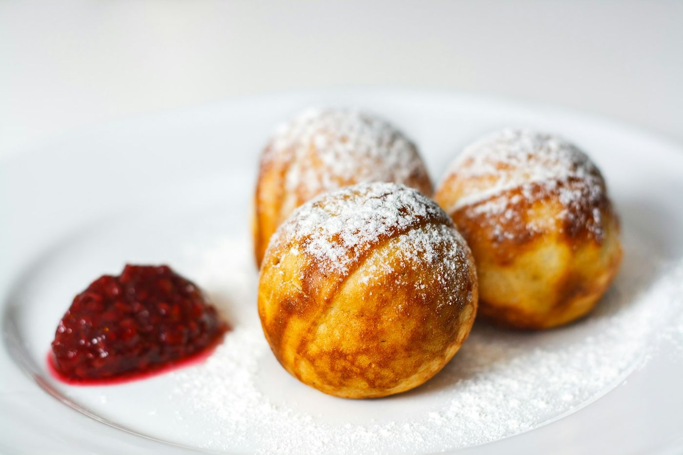 Laktosefri æbleskiver
