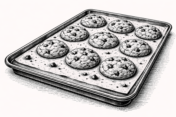 Glutenfri cookies med chokolade