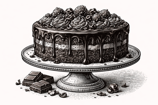 Glutenfri chokoladekage