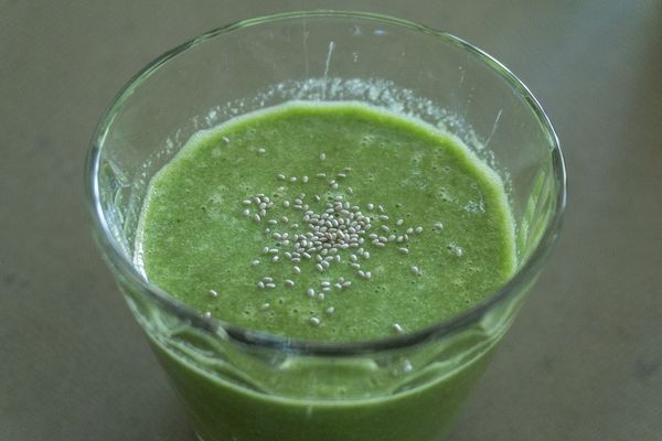 Laktosefri grøn smoothie