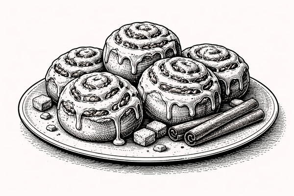 Glutenfri kanelsnurrer