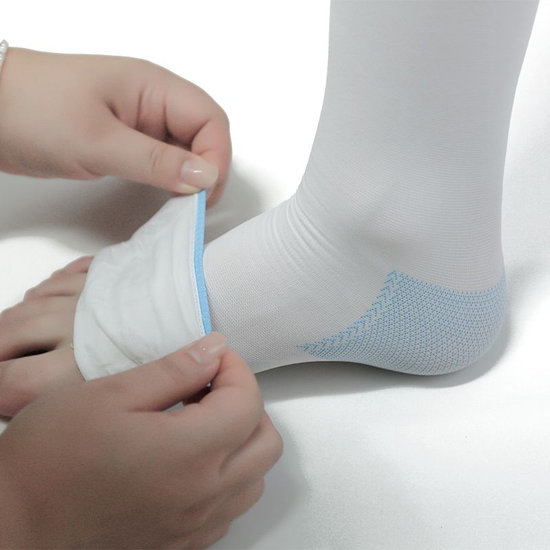 Hospital Medical Anti-Embolism Mid-Calf Socks Hospital Surgical Stockings detail 1