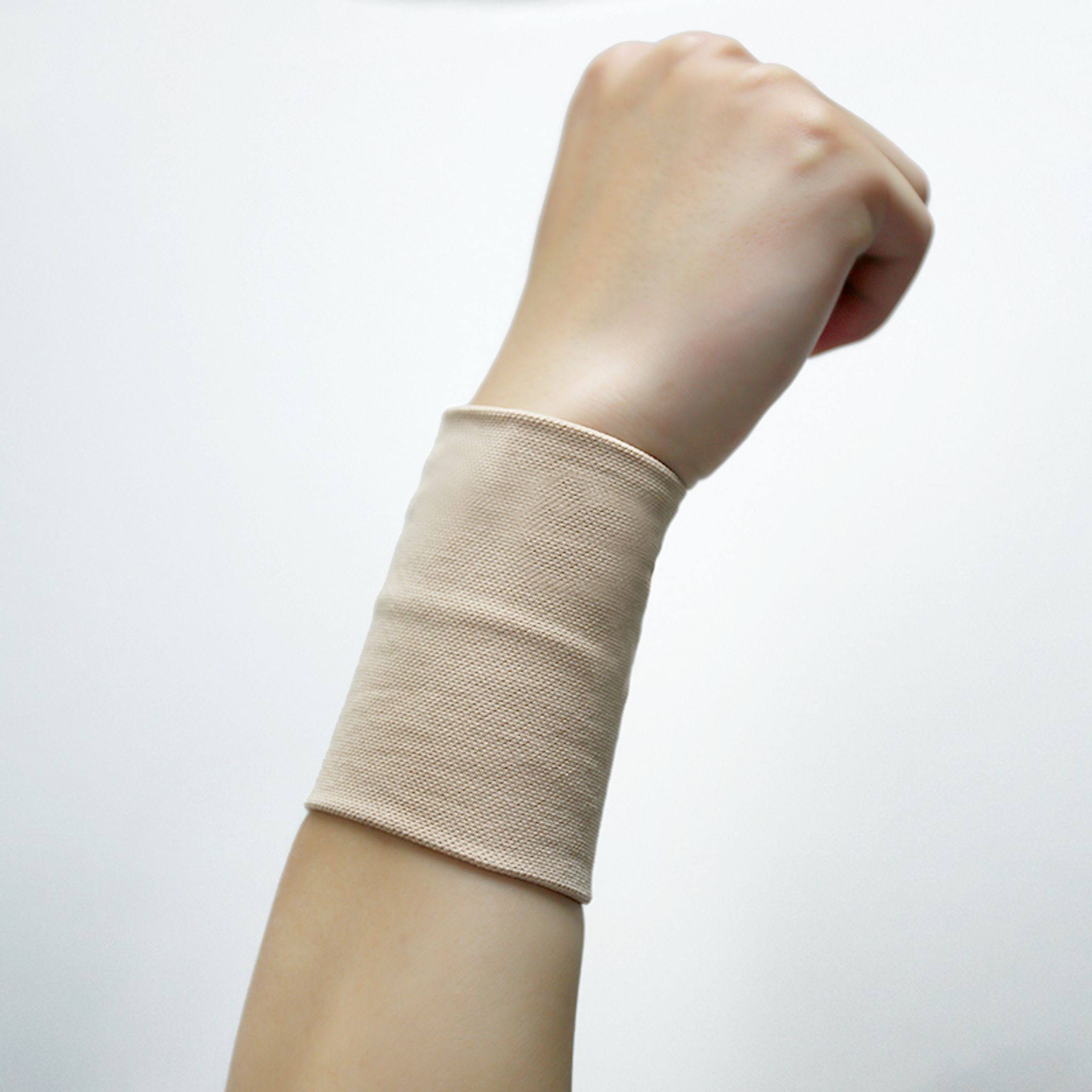 Manguito de compresión para la muñeca, vendas y soportes elásticos de compresión con bandas absorbedoras de sudor para deportistas hombres y mujeres, jugadores de tenis miniatura 9