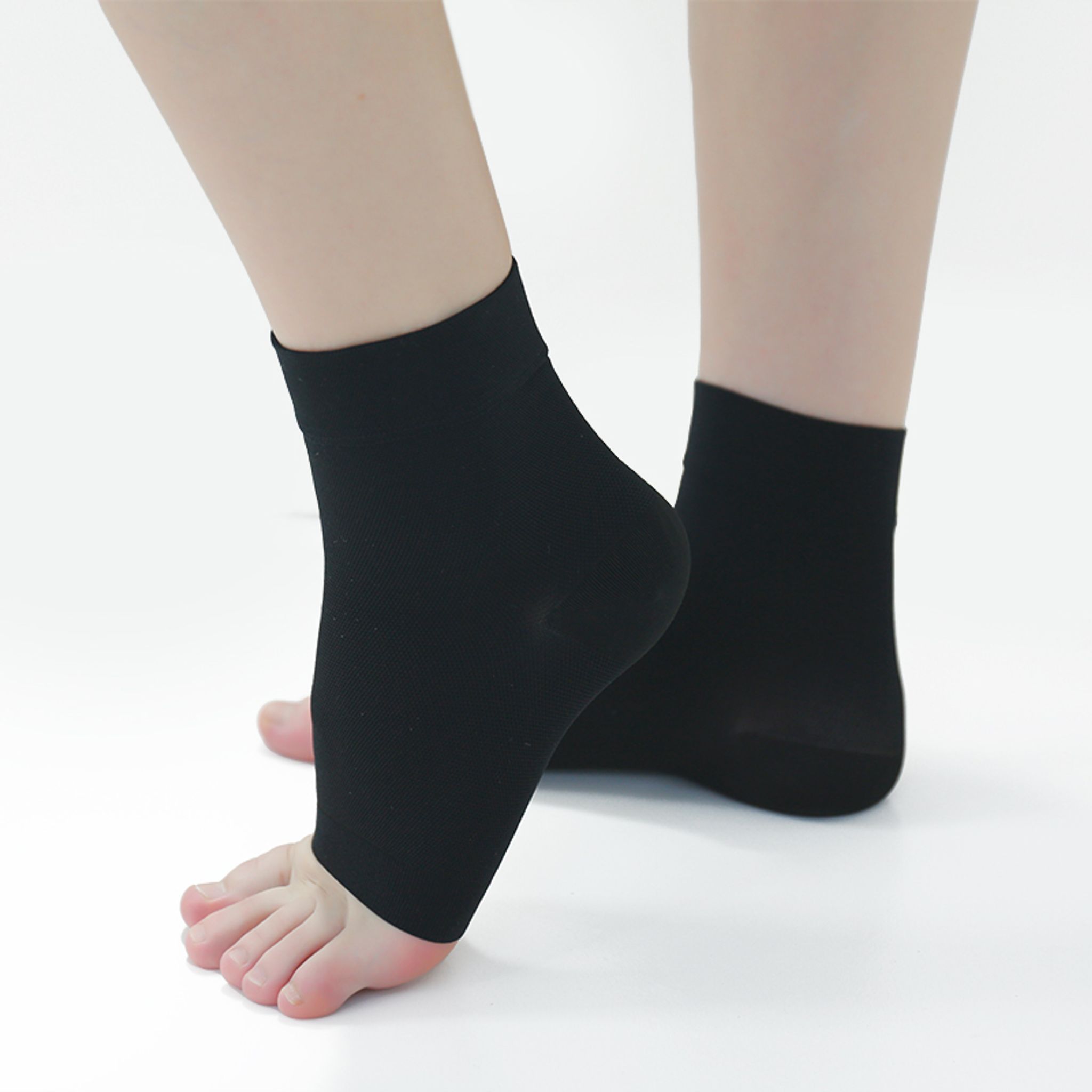 Calcetín manguito de compresión de alta elasticidad, transpirable e impermeable, protección del pie y el tobillo