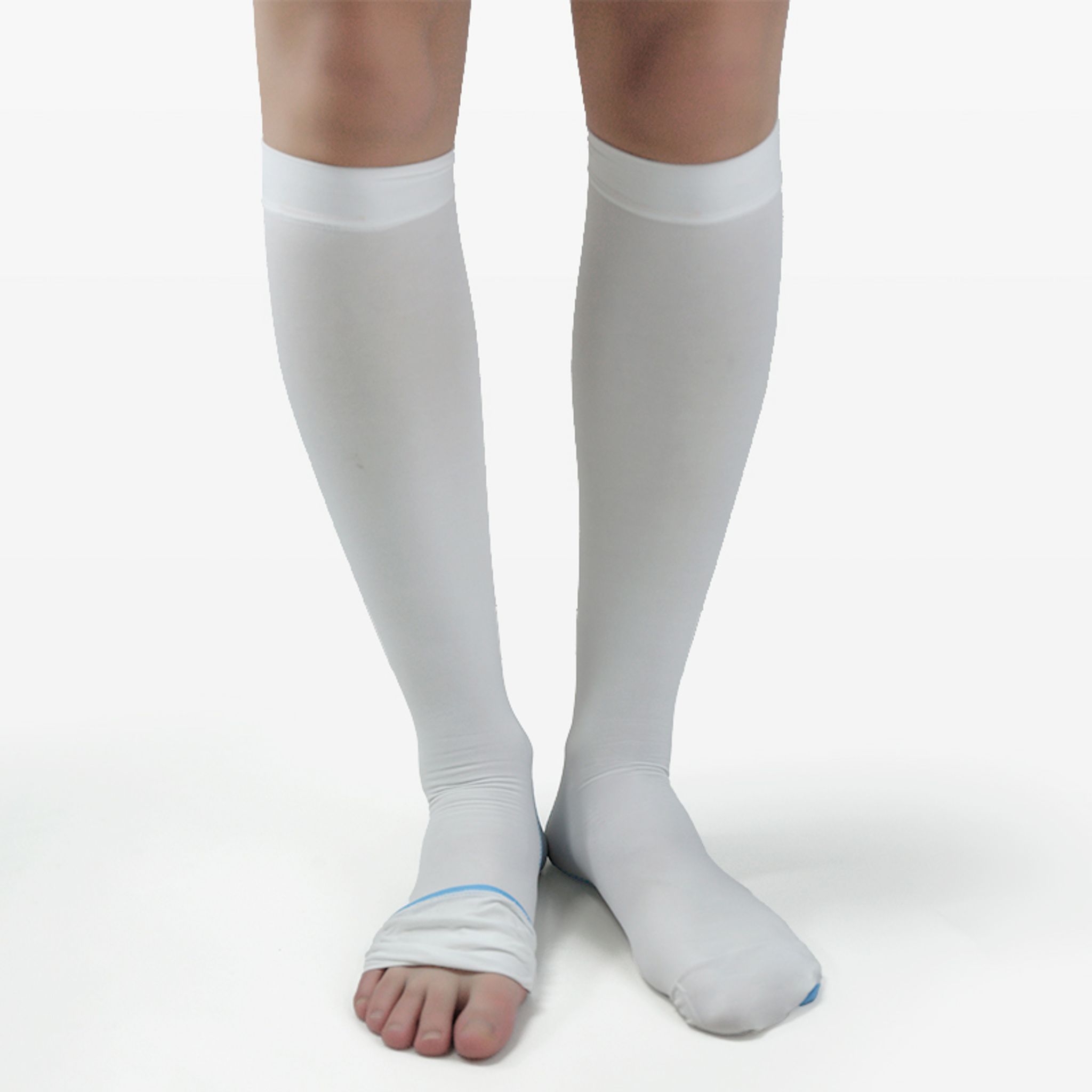 Hospital Medical Anti-Embolism Mid-Calf Socks Hospital Surgical Stockings thumbnail 5