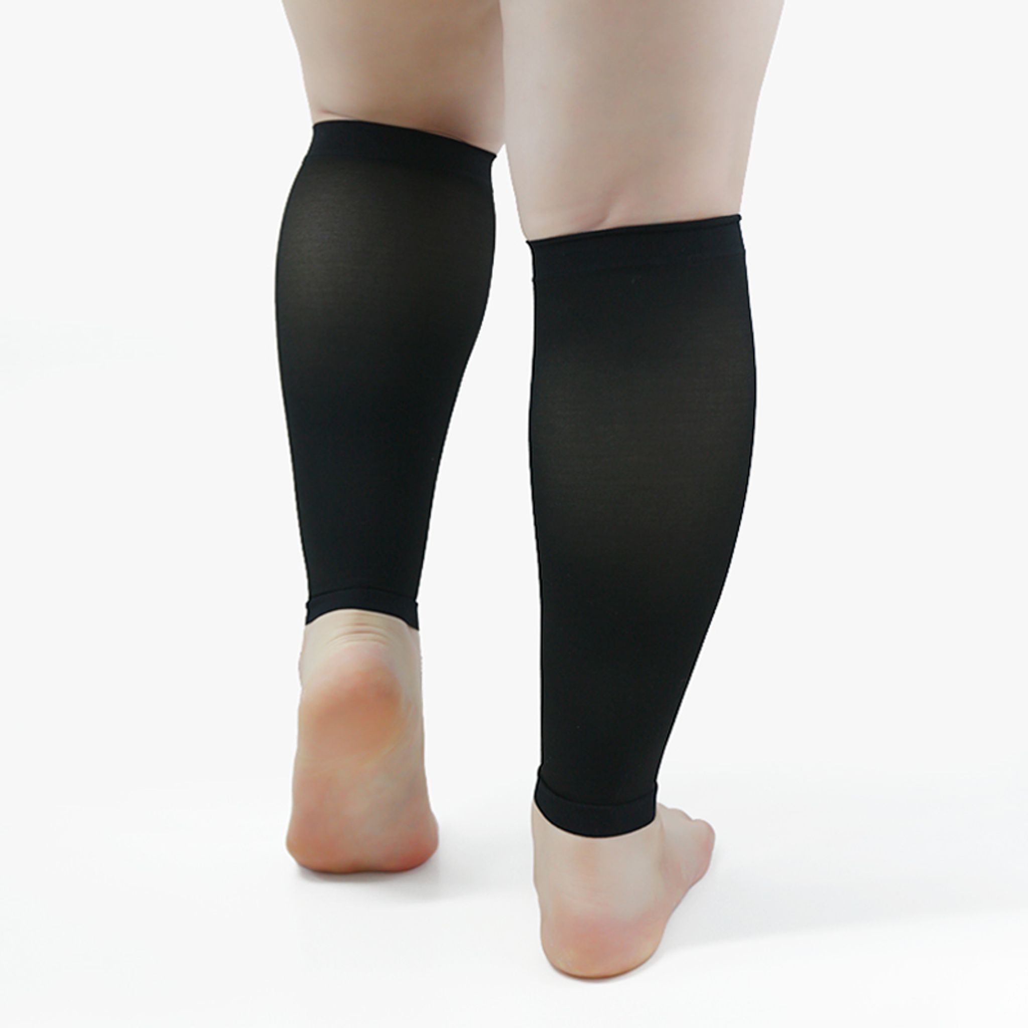 Medical Compression Calf Sleeves Calf Sleeve Black Calf Compression Sleeve thumbnail 10