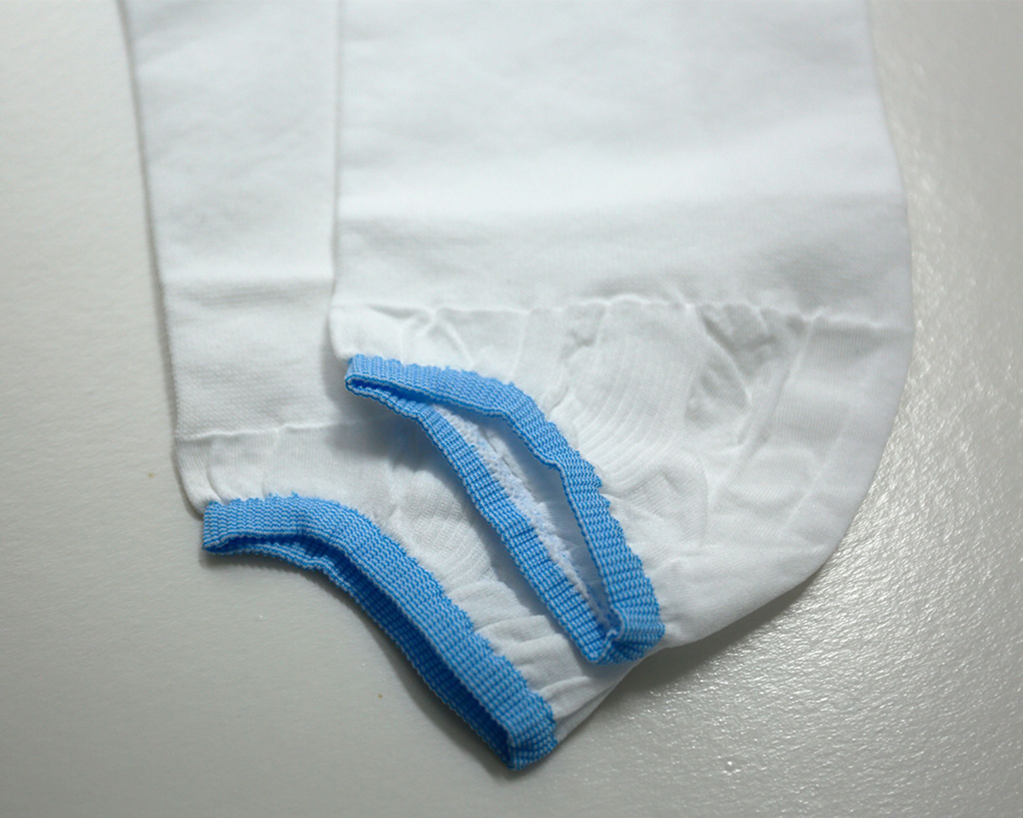 Foreign Trade Hot Sale Anti-Blood Clot Gradient Pressure Thigh High White Stockings Mid-Calf Elastic Socks Knitted Nylon thumbnail 15