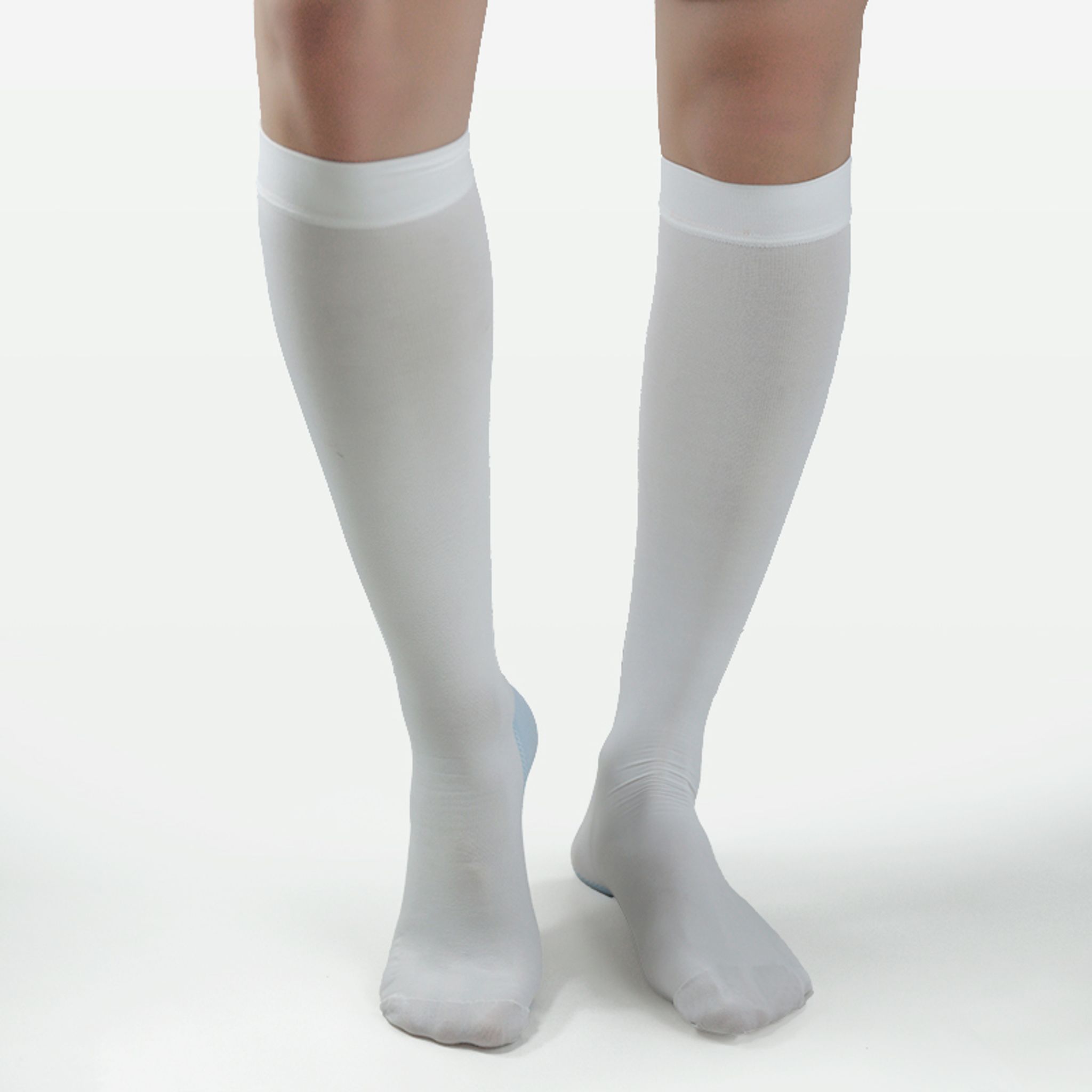 Hospital Medical Anti-Embolism Mid-Calf Socks Hospital Surgical Stockings thumbnail 2