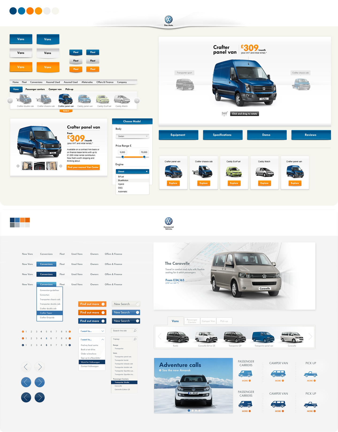 UI & Mood Boards