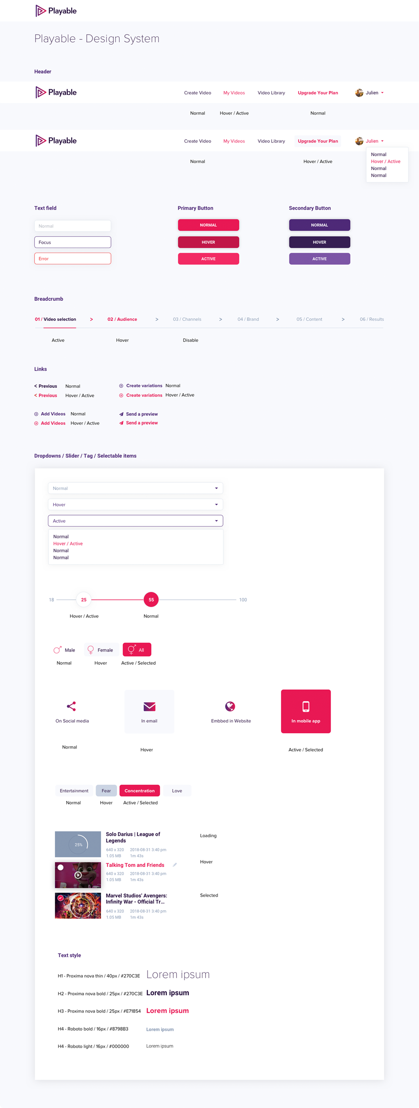 A Cohesive Design System