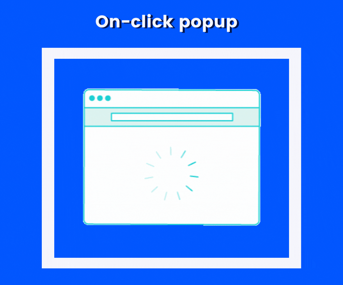 on-click popup