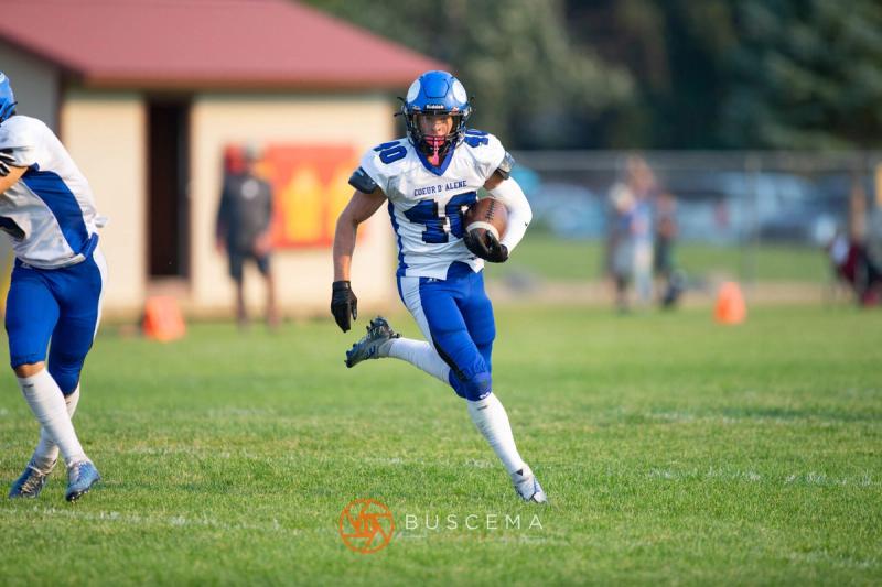 Coeur d'Alene Vikings JV Football @ Sandpoint 9/1/2022 photo 9
