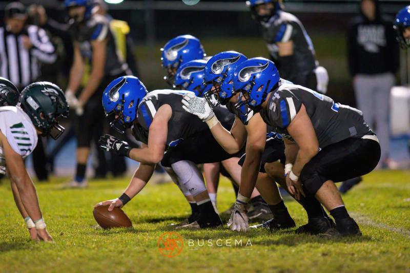 Coeur d'Alene Vikings vs Eagle Mustangs Varsity Football 5A Quarterfinal Playoffs photo 43