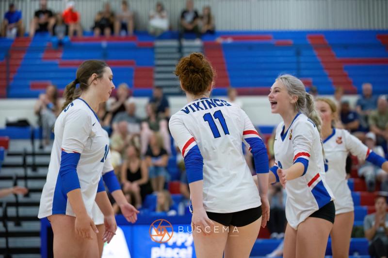 Coeur d'Alene Vikings JV Volleyball vs Post Falls Trojans 9/6/22 photo 58