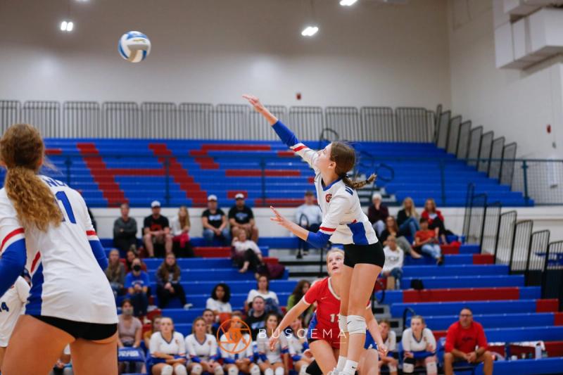Lakeland @ Coeur d'Alene Girls Volleyball photo 76