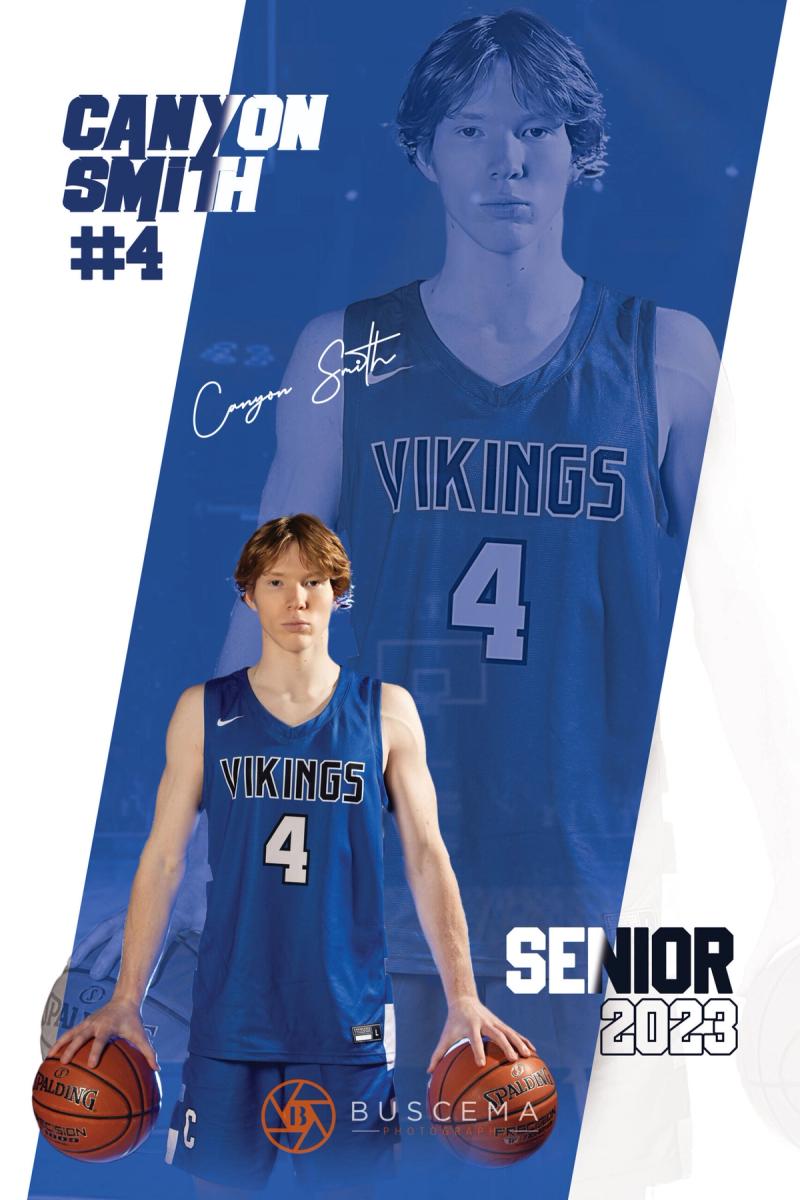 Coeur d'Alene Vikings Boy's Basketball 2022 Media Day photo 5