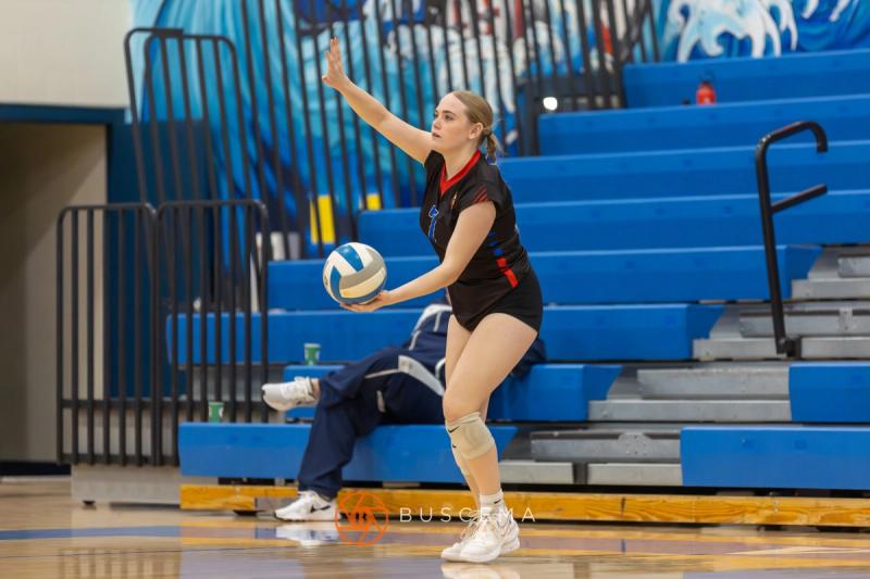 Coeur d'Alene Vikings vs Post Falls Trojans Girl's Volleyball 10/17/23 photo 8