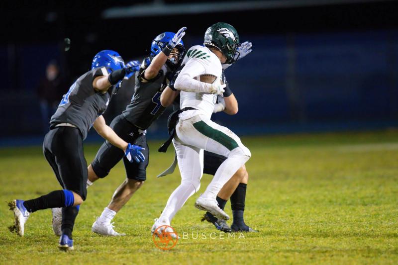 Coeur d'Alene Vikings vs Eagle Mustangs Varsity Football 5A Quarterfinal Playoffs photo 16