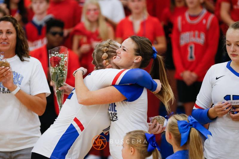 Lakeland @ Coeur d'Alene Girls Volleyball photo 28