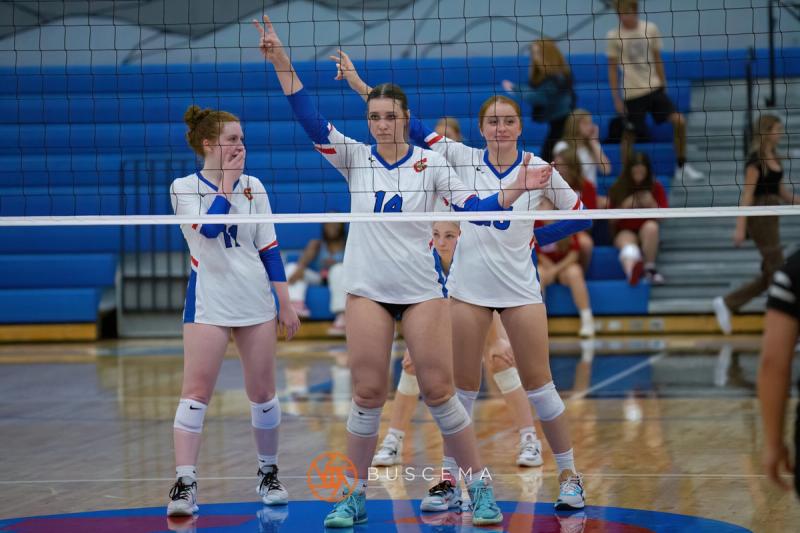 Coeur d'Alene Vikings JV Volleyball vs Post Falls Trojans 9/6/22 photo 42