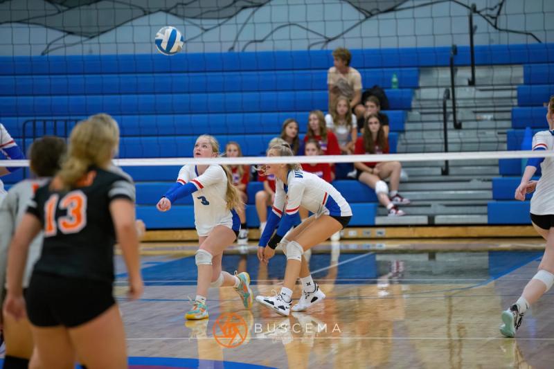 Coeur d'Alene Vikings JV Volleyball vs Post Falls Trojans 9/6/22 photo 30