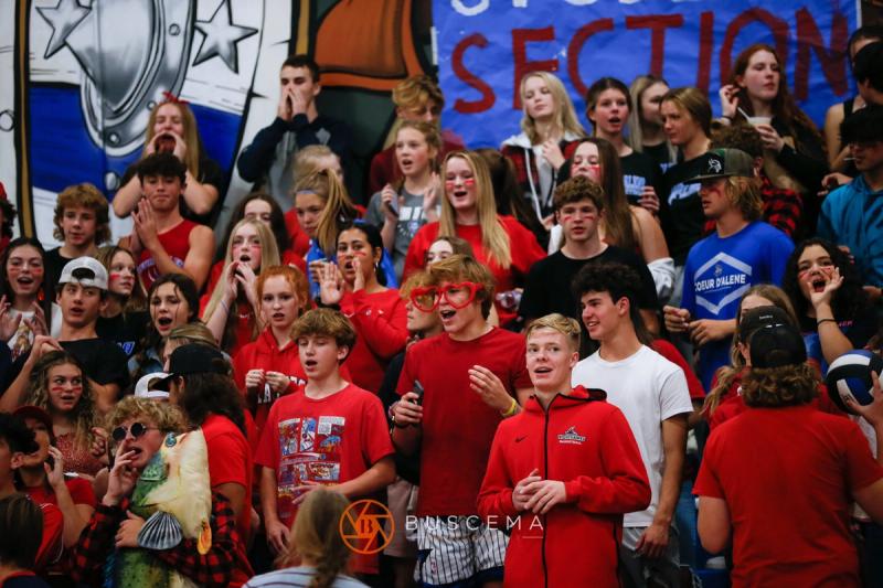 Lakeland @ Coeur d'Alene Girls Volleyball photo 69