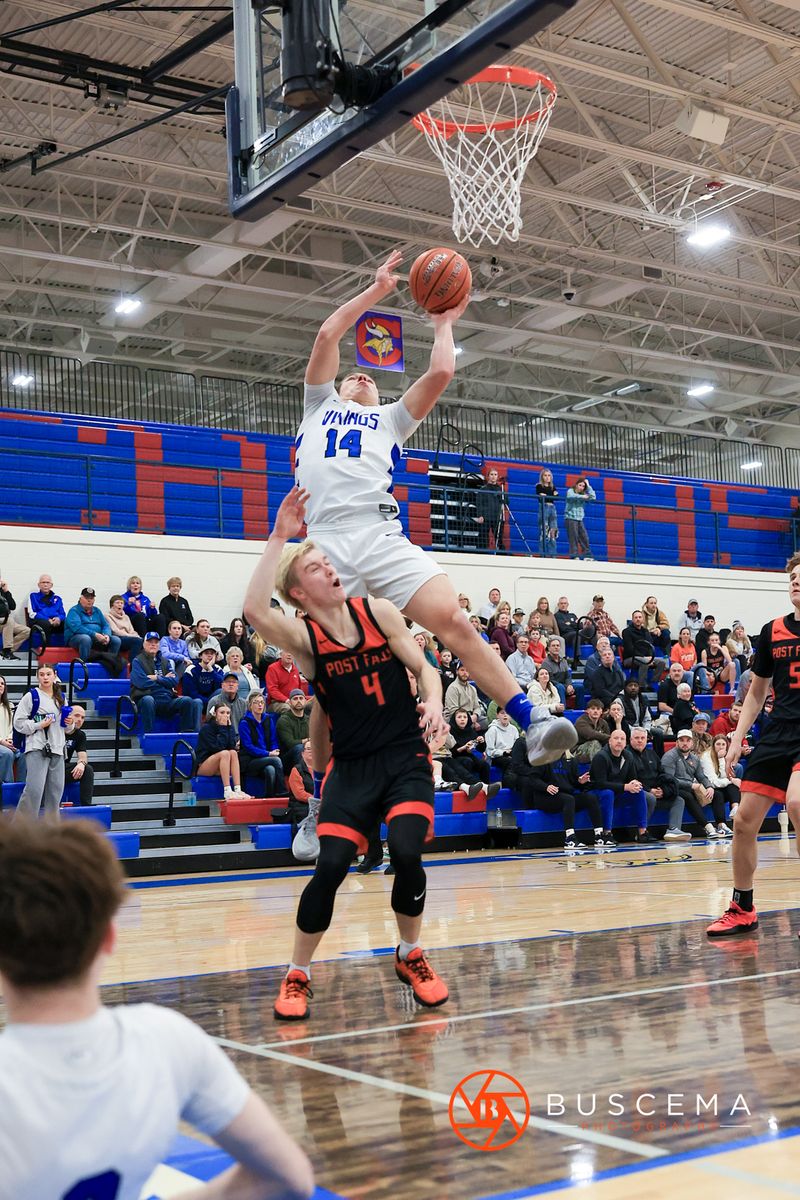 Post Falls @ Coeur d'Alene Boy's Basketball photo 8
