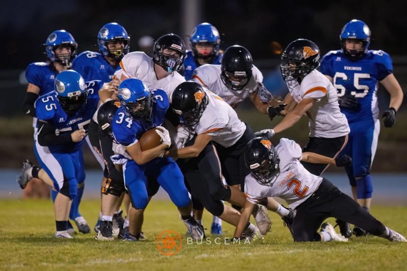 Coeur d’Alene Vikings JV Football vs Post Falls Trojans photo 23