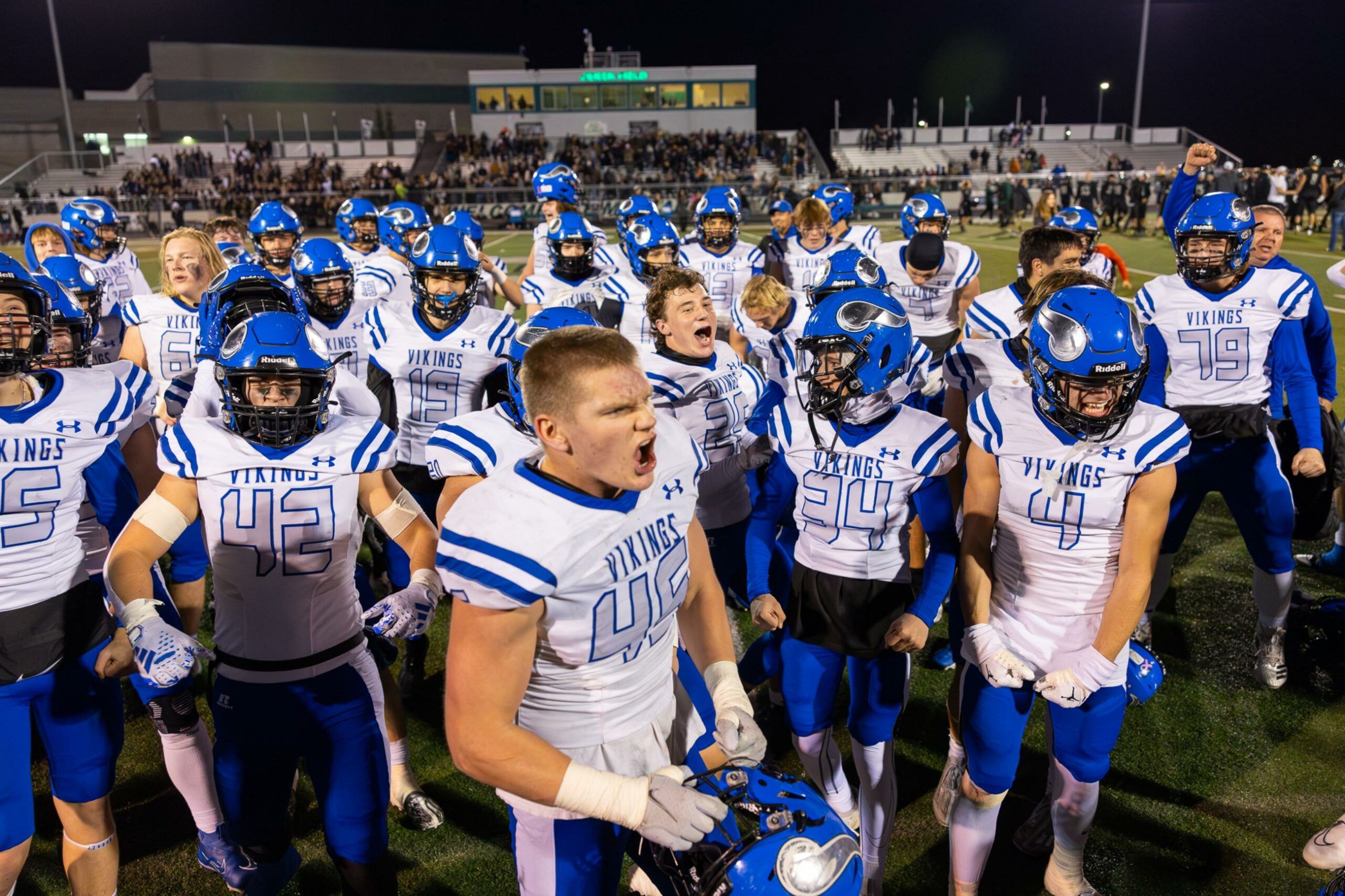 Coeur d'Alene Vikings @ Eagle Mustangs Football 5A Semifinal 11/10/23
