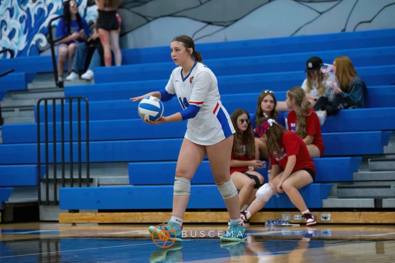 Coeur d'Alene Vikings JV Volleyball vs Post Falls Trojans 9/6/22 photo 63