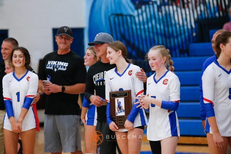 Lakeland @ Coeur d'Alene Girls Volleyball photo 31